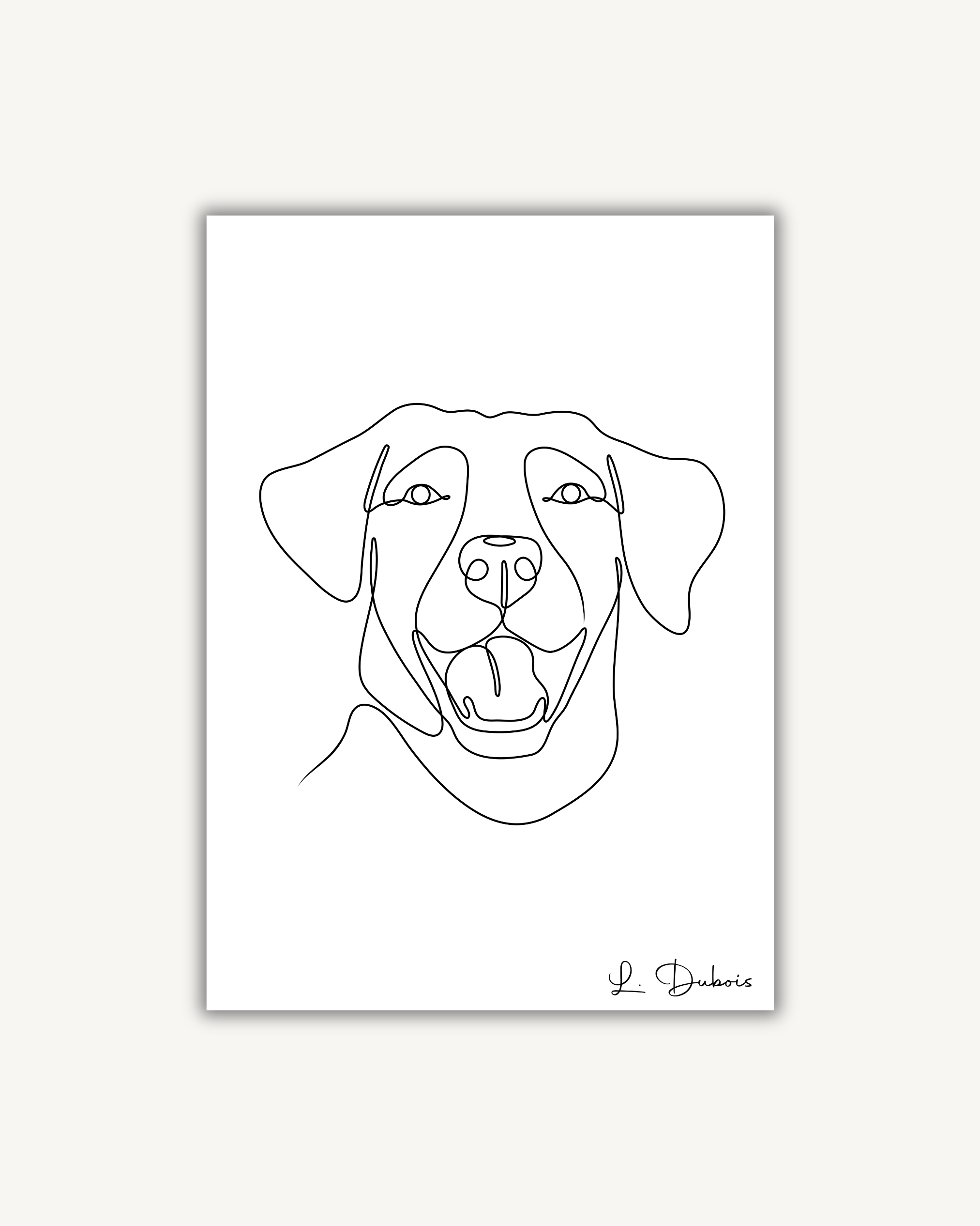 Fine Line - Tierportrait